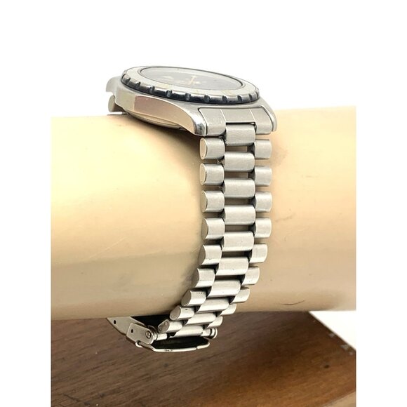 Tag Heuer Watch 972.613R Swiss Quartz Vintage Black Dial Silver Steel 34mm USED - Picture 11 of 14